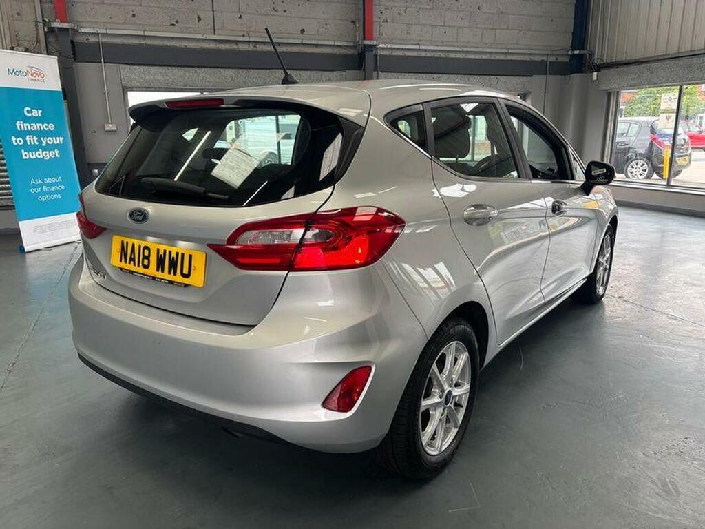 Ford Fiesta Hatchback 1.1 Ti-vct Zetec Euro 6 Ss 2018 NA18WWU Silver #5