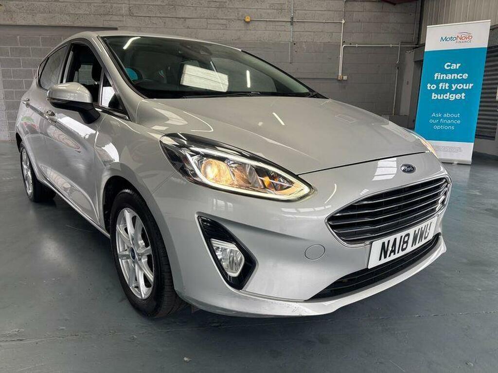 Ford Fiesta Hatchback 1.1 Ti-vct Zetec Euro 6 Ss 2018 NA18WWU Silver #3