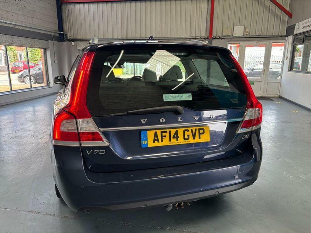 Volvo V70 Estate 1.6 D2 Se Lux Powershift Euro 5 Ss Blue #4