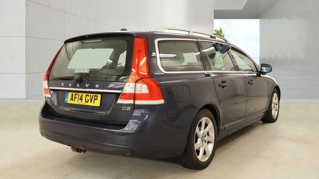 Volvo V70 1.6 D2 Se Lux Powershift Euro 5 Ss Blue #4