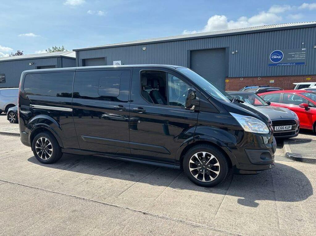Ford Tourneo Custom 2.0 290 Ecoblue Sport L2 Euro 6 Ss Black #4
