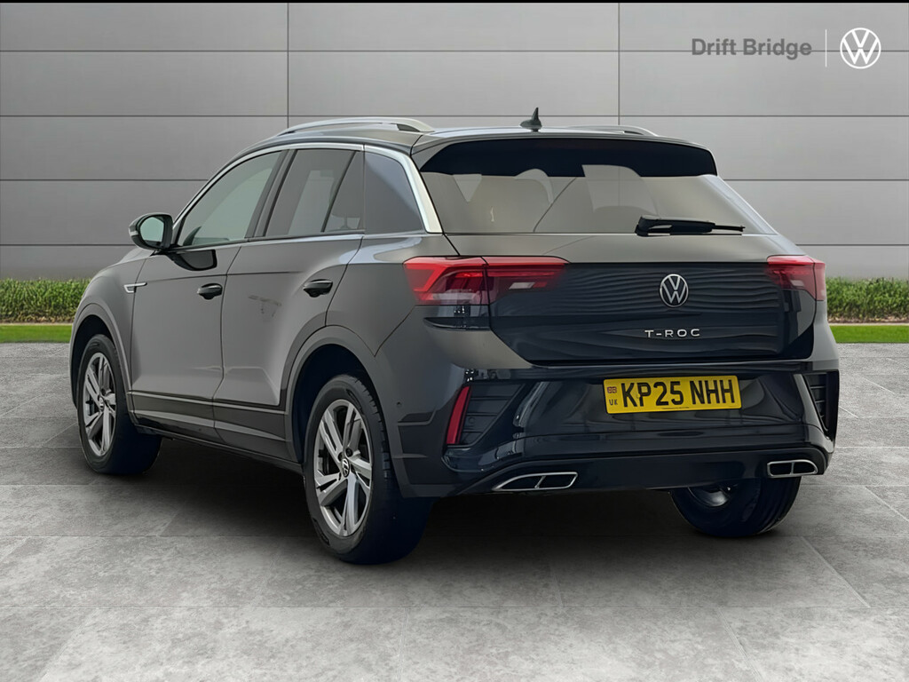 Volkswagen T-Roc 2.0 Tdi 150 Evo R-line Dsg KP25NHH Black #3