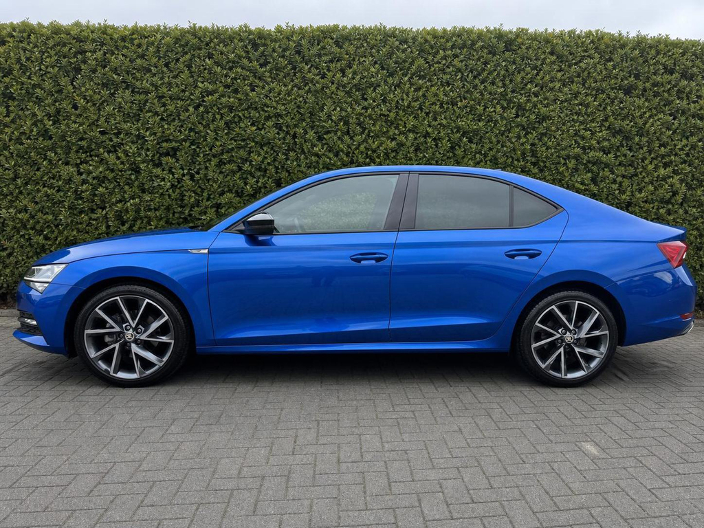 Skoda Superb 1.5 Tsi Sport Line Plus Dsg Blue #4