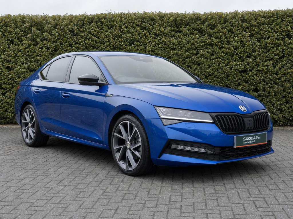 Skoda Superb 1.5 Tsi Sport Line Plus Dsg Blue