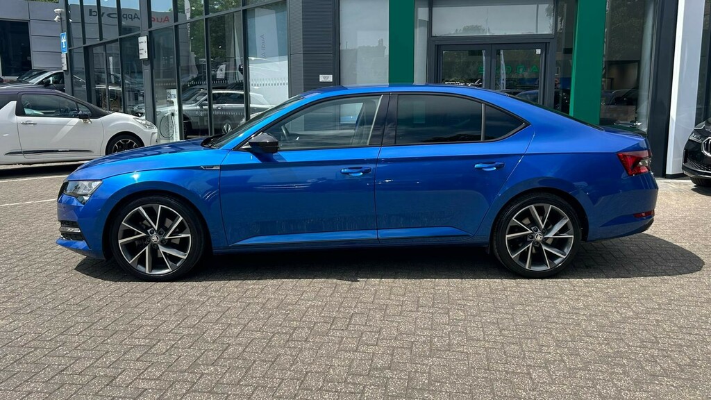 Skoda Superb 1.5 Tsi Sport Line Plus Dsg Blue #6
