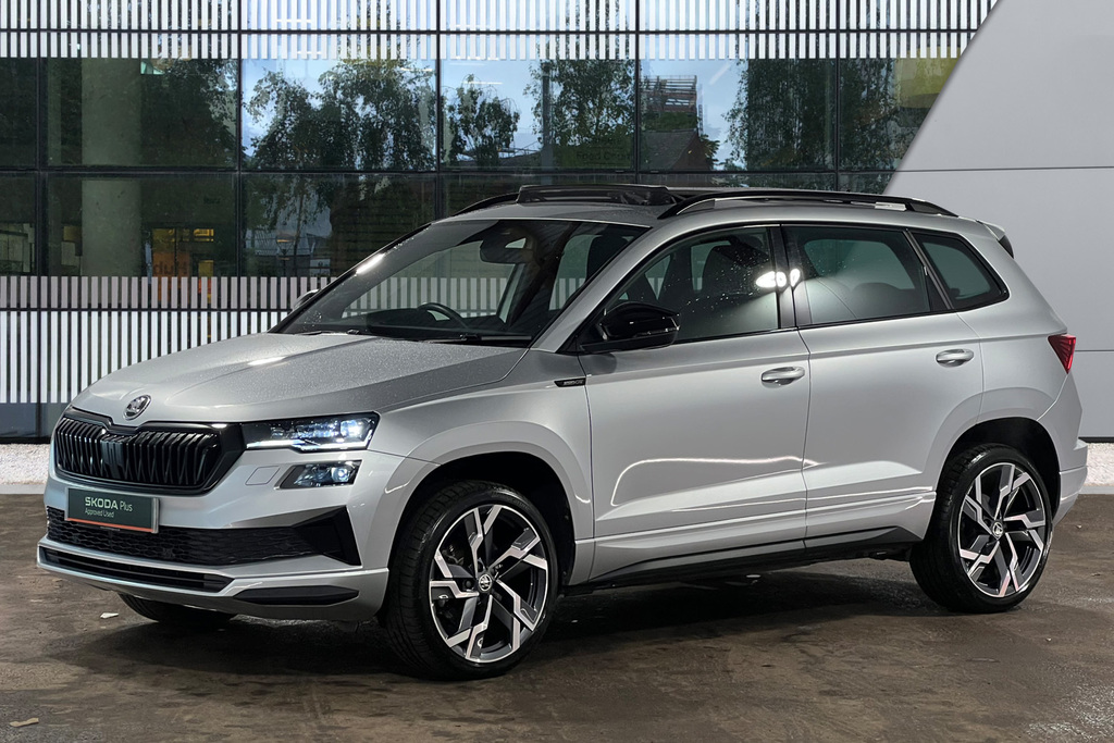 Skoda Karoq 1.5 Tsi Sportline Dsg EU74PGX Silver #2