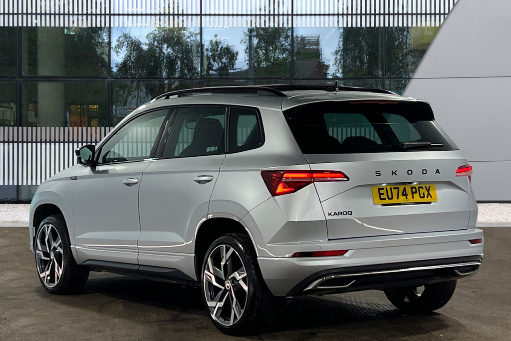 Skoda Karoq 1.5 Tsi Sportline Dsg EU74PGX Silver #4