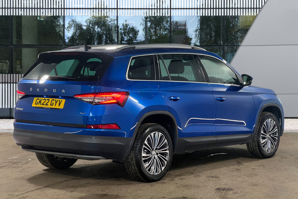 Skoda Kodiaq 2.0 Tsi 190 Se L Executive 4X4 Dsg 7 Seat Blue #3