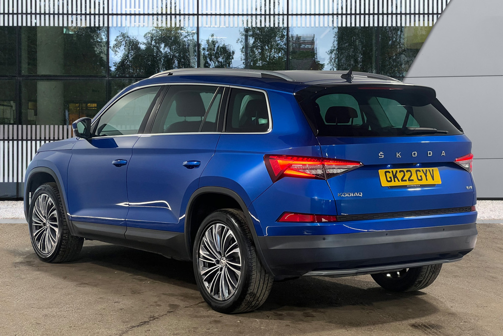 Skoda Kodiaq 2.0 Tsi 190 Se L Executive 4X4 Dsg 7 Seat Blue #4
