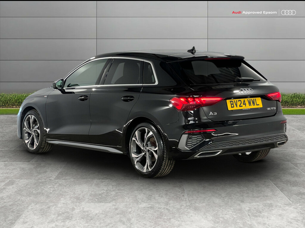 Audi A3 35 Tfsi S Line S Tronic BV24WWL Black #4