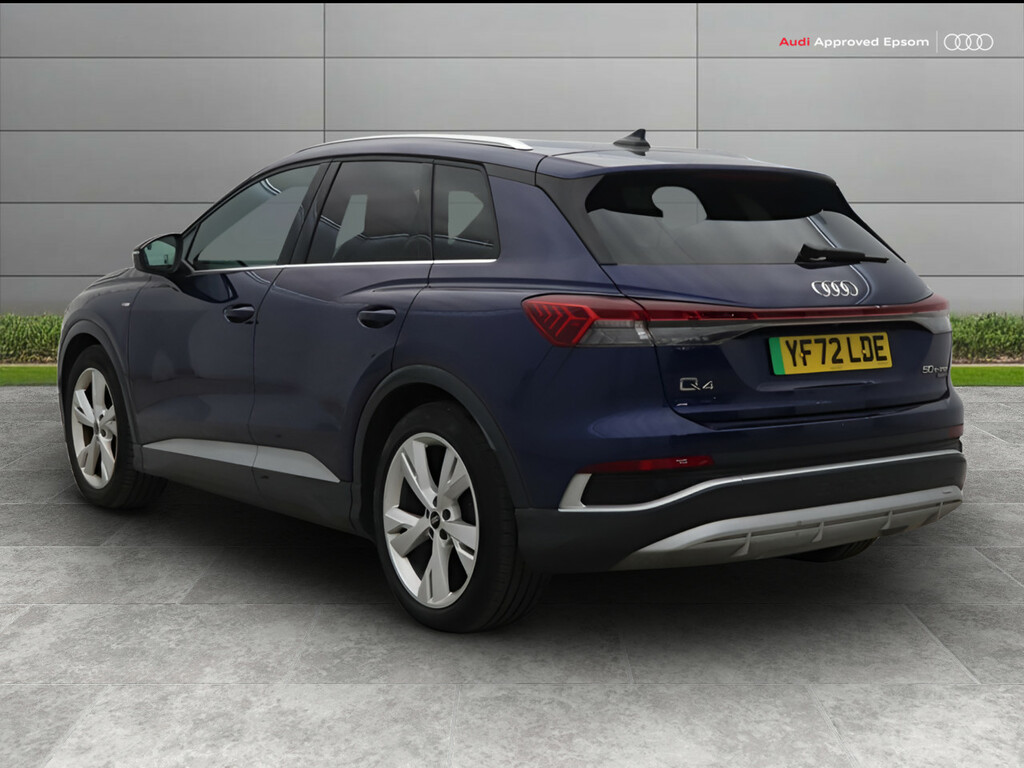 Audi Q4 E Tron 220Kw 50 Quattro 82Kwh S Line YF72LDE Blue #3