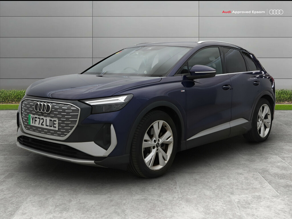 Audi Q4 E Tron 220Kw 50 Quattro 82Kwh S Line YF72LDE Blue #2