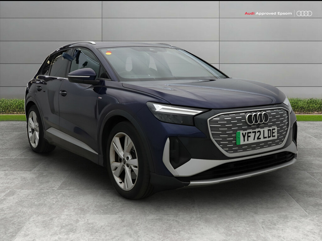 Audi Q4 E Tron 220Kw 50 Quattro 82Kwh S Line Blue