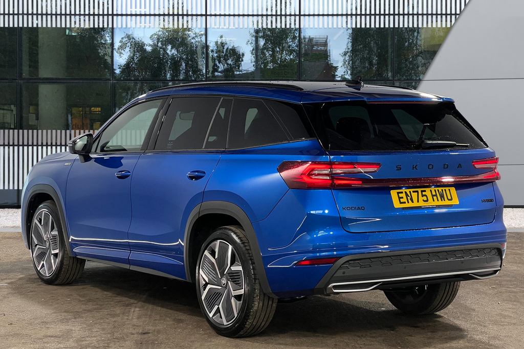 Skoda Kodiaq 1.5 Tsi E-tec Sportline Dsg 7 Seat EN75HWU Blue #4