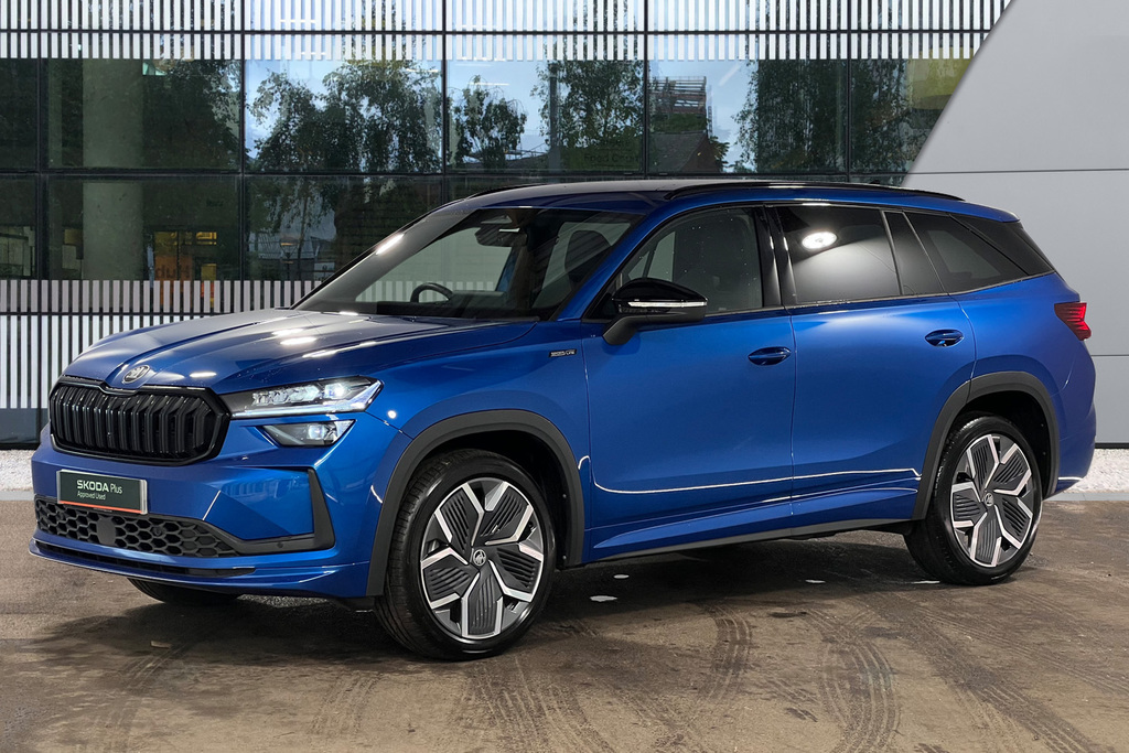 Skoda Kodiaq 1.5 Tsi E-tec Sportline Dsg 7 Seat EN75HWU Blue #2