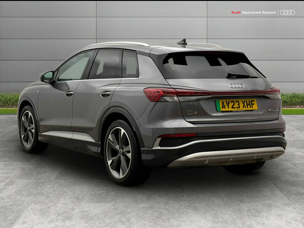 Audi Q4 E Tron 150Kw 40 82Kwh S Line AY23XHF Grey #2