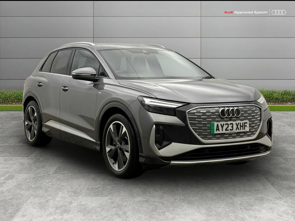 Audi Q4 E Tron 150Kw 40 82Kwh S Line AY23XHF Grey