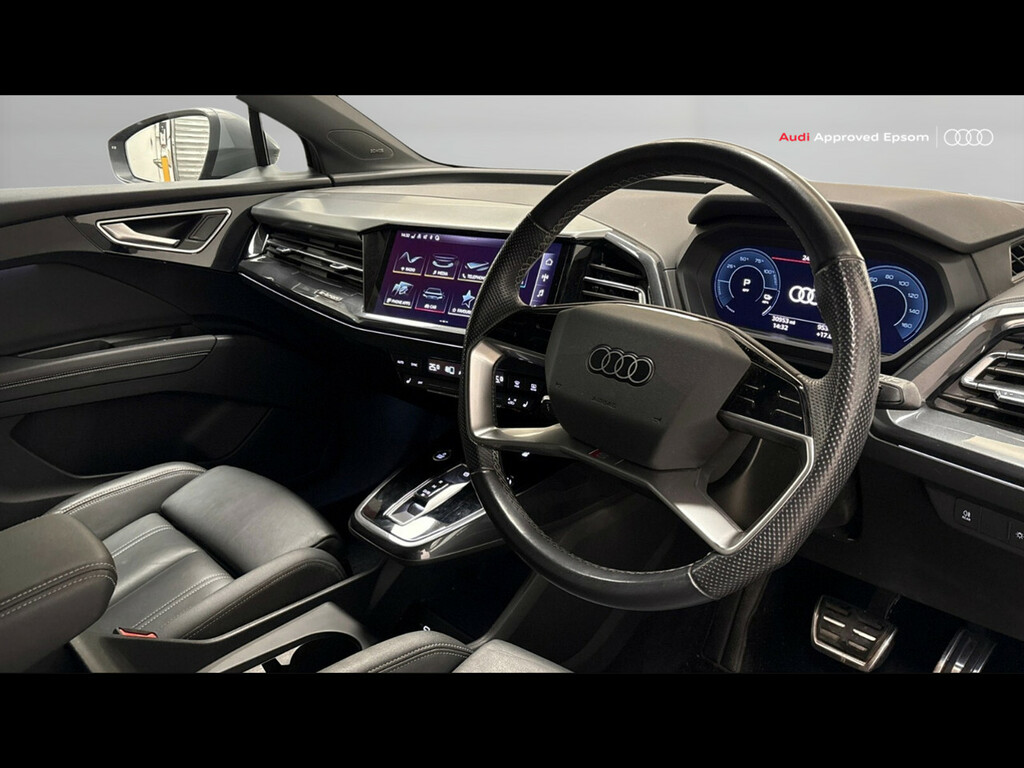 Audi Q4 E Tron 220Kw 50 Quattro 82Kwh S Line BW72FZZ Grey #2
