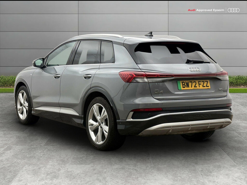 Audi Q4 E Tron 220Kw 50 Quattro 82Kwh S Line BW72FZZ Grey #3