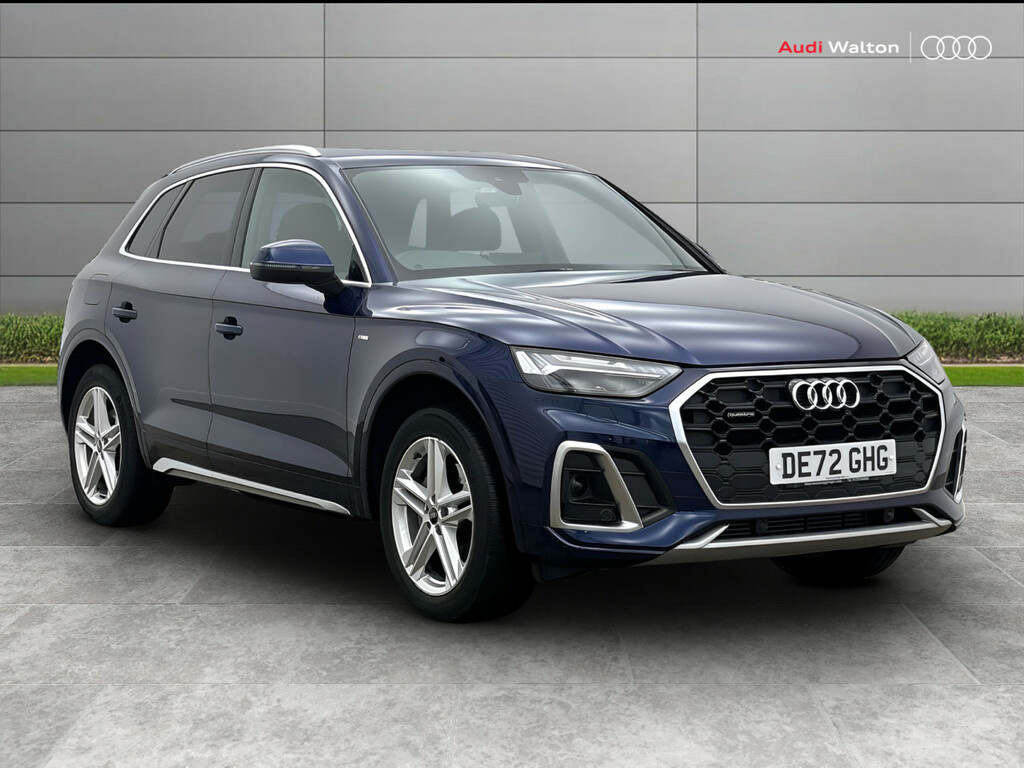 Audi Q5 S Line 45 Tfsi Quattro 265 Ps S Tronic Blue