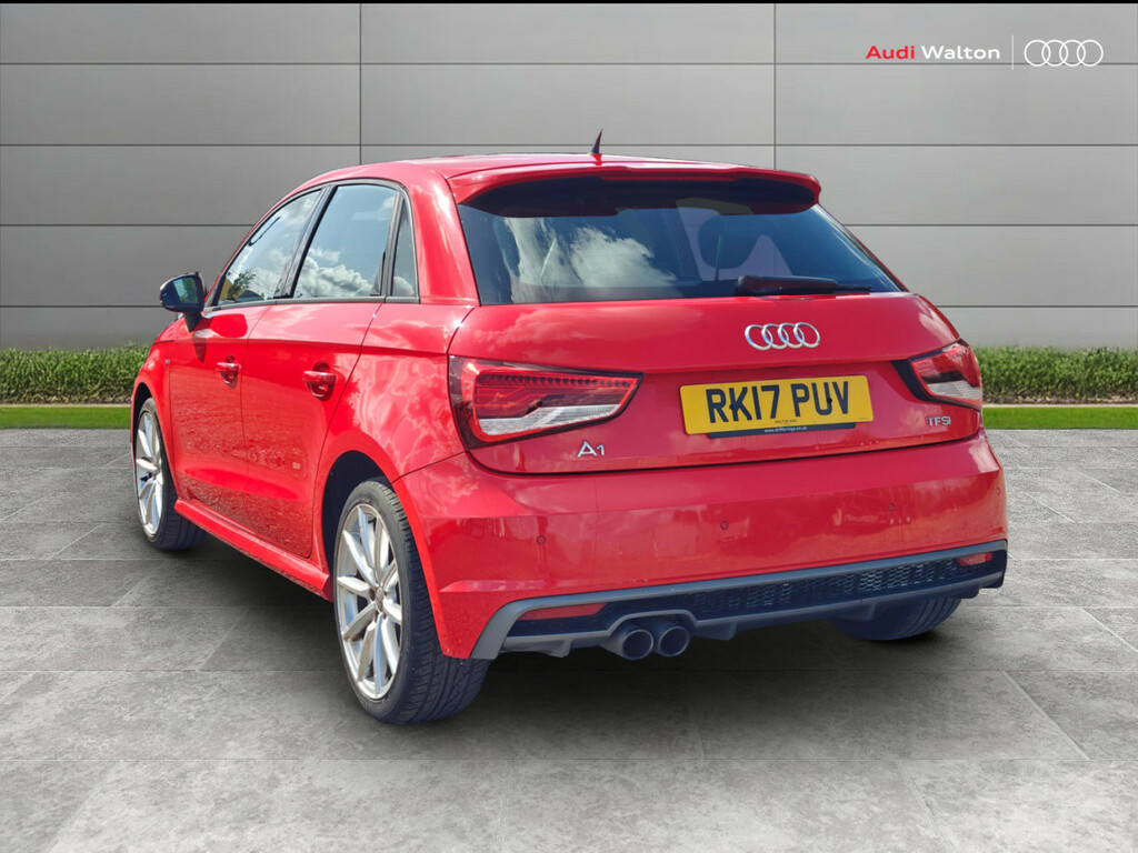 Audi A1 S Line 1.4 Tfsi 125 Ps S Tronic RK17PUV Red #3
