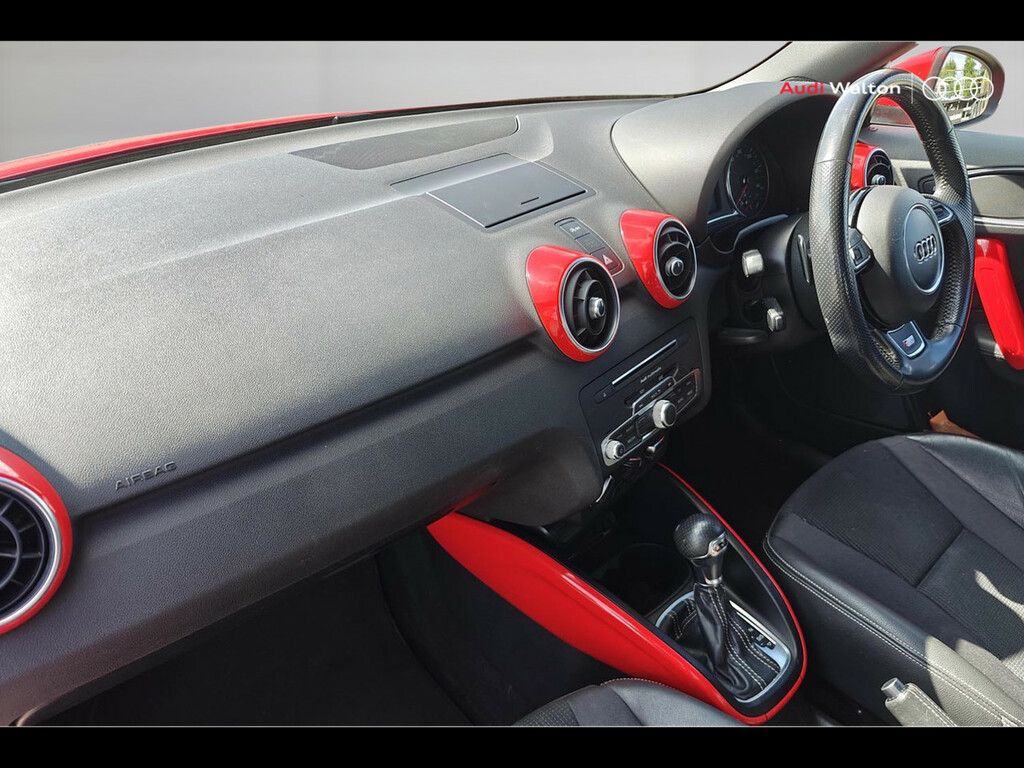 Audi A1 S Line 1.4 Tfsi 125 Ps S Tronic RK17PUV Red #2