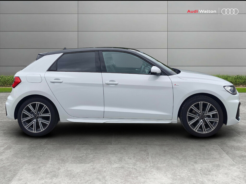 Audi A1 S Line 35 Tfsi 150 Ps S Tronic RK26DZA White #4