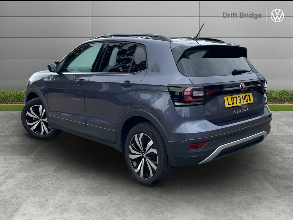 Volkswagen T-Cross 1.0 Tsi Black Edition LD73HGX Grey #3