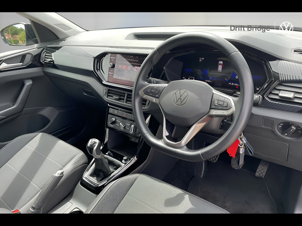 Volkswagen T-Cross 1.0 Tsi Black Edition LD73HGX Grey #6