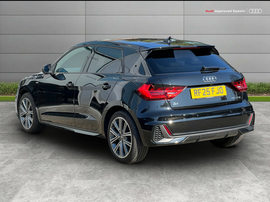 Audi A1 25 Tfsi S Line RF25FJO Black #3