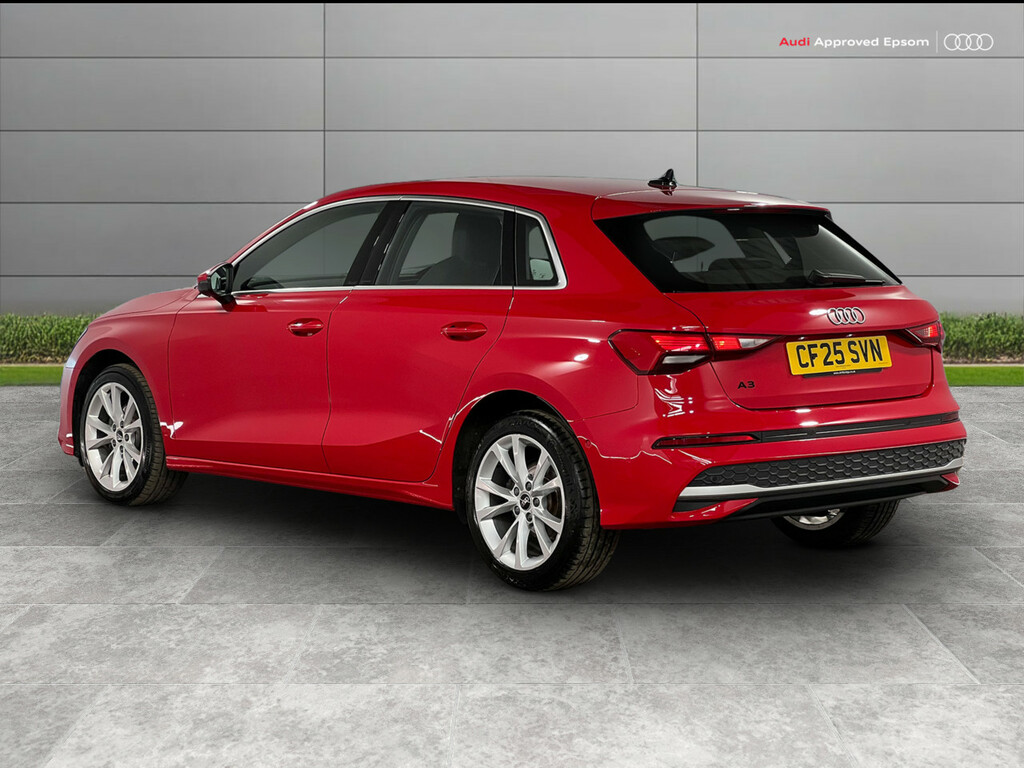 Audi A3 35 Tfsi Sport S Tronic CF25SVN Red #5