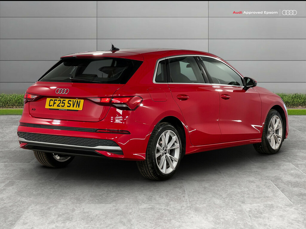 Audi A3 35 Tfsi Sport S Tronic CF25SVN Red #4