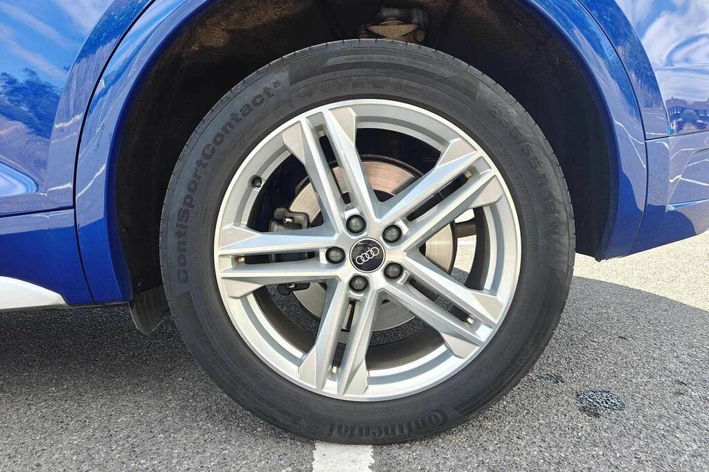 Audi Q5 45 Tfsi Quattro S Line S Tronic RK71LWP Blue #5