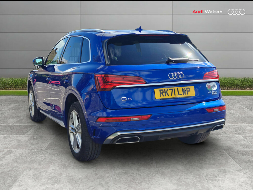 Audi Q5 45 Tfsi Quattro S Line S Tronic RK71LWP Blue #3