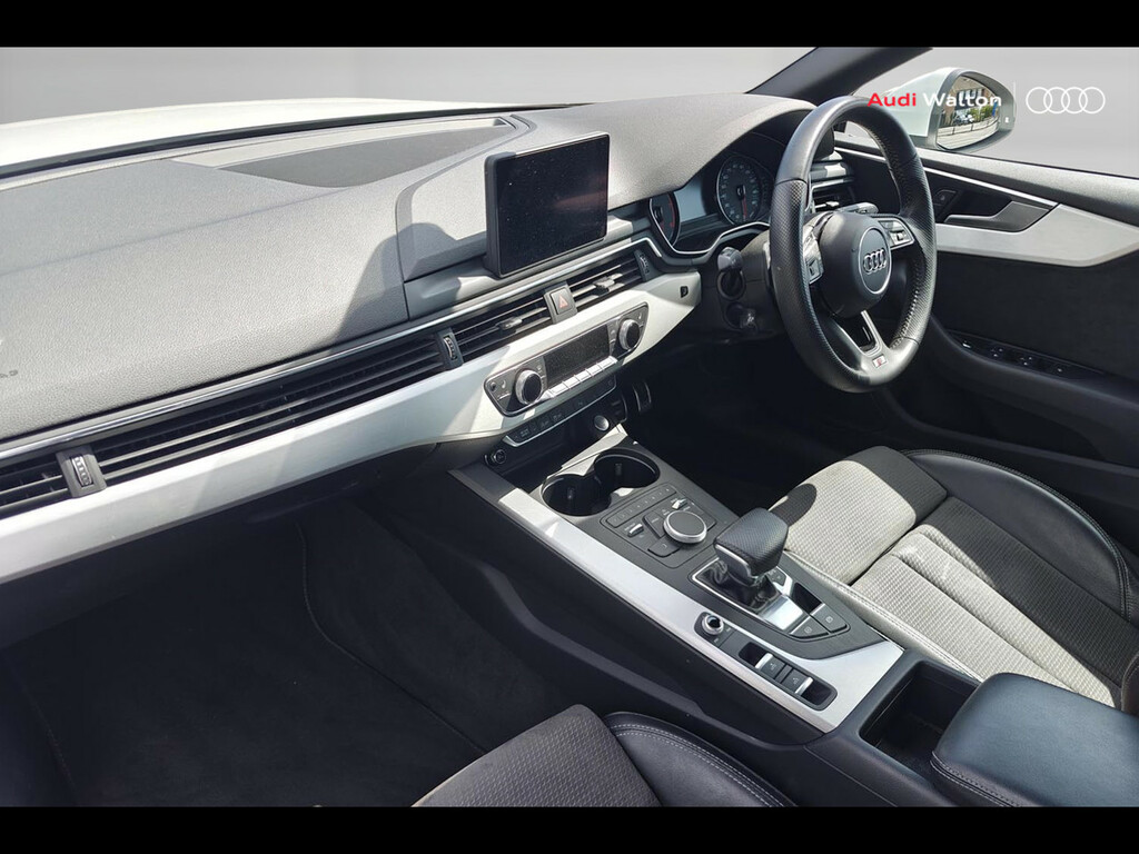 Audi A5 S Line 2.0 Tfsi 190 Ps S Tronic White #2