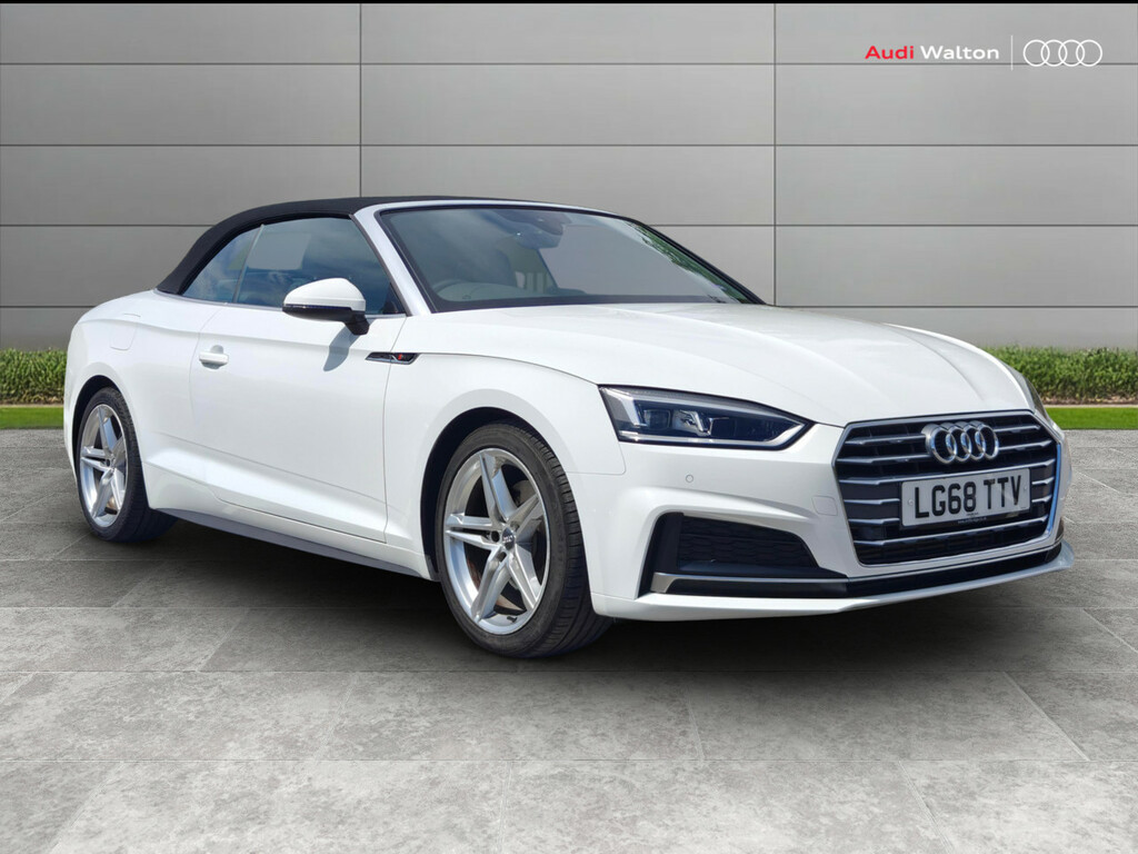 Audi A5 S Line 2.0 Tfsi 190 Ps S Tronic White