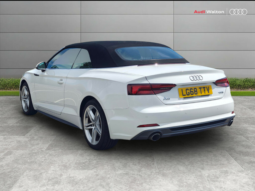 Audi A5 S Line 2.0 Tfsi 190 Ps S Tronic White #3