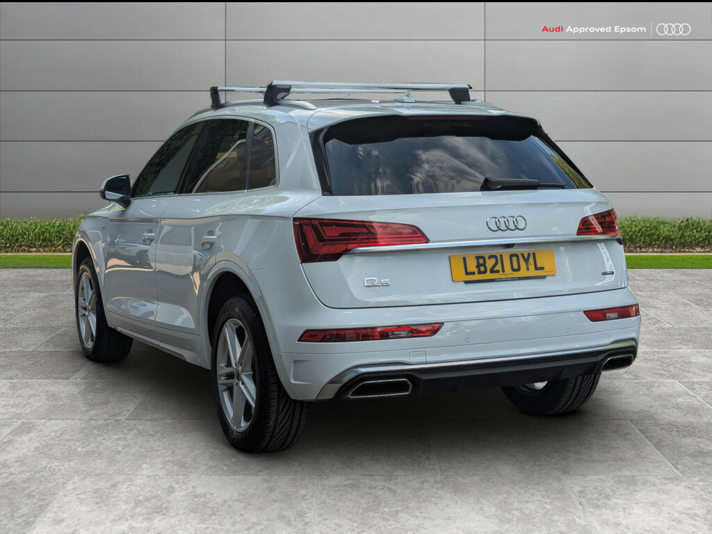 Audi Q5 45 Tfsi Quattro S Line S Tronic LB21OYL White #3