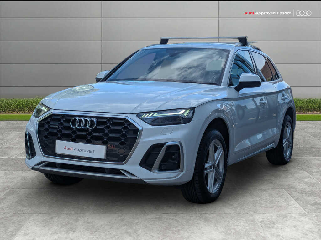 Audi Q5 45 Tfsi Quattro S Line S Tronic LB21OYL White #5
