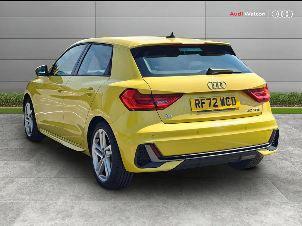 Audi A1 S Line 30 Tfsi 110 Ps S Tronic RF72WCD Yellow #3
