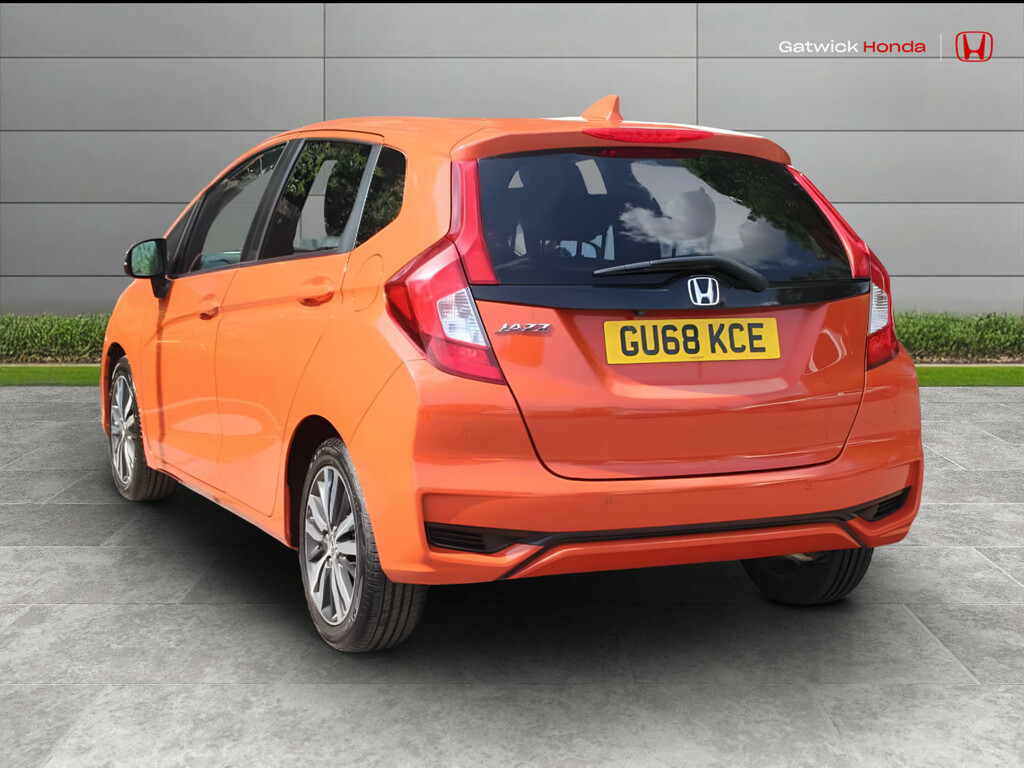 Honda Jazz 1.3 I-vtec Ex Cvt Orange #3