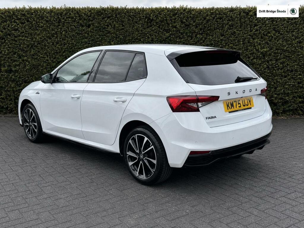 Skoda Fabia 1.0 Tsi 116 Monte Carlo Edition Dsg KM75UJY White #6