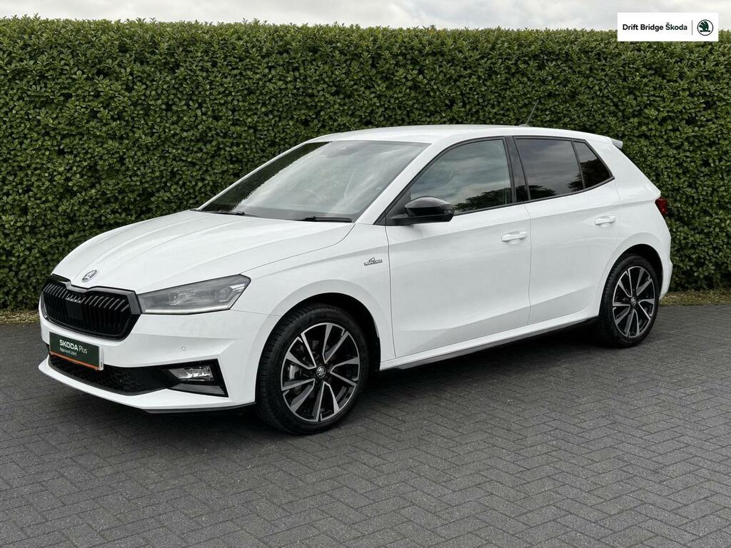 Skoda Fabia 1.0 Tsi 116 Monte Carlo Edition Dsg KM75UJY White #3