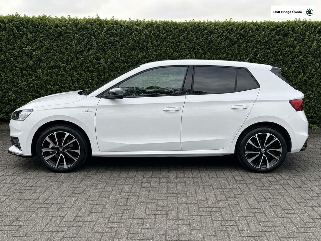Skoda Fabia 1.0 Tsi 116 Monte Carlo Edition Dsg KM75UJY White #4