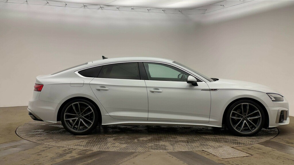 Audi A5 40 Tfsi 204 S Line S Tronic HF23VGK White #4