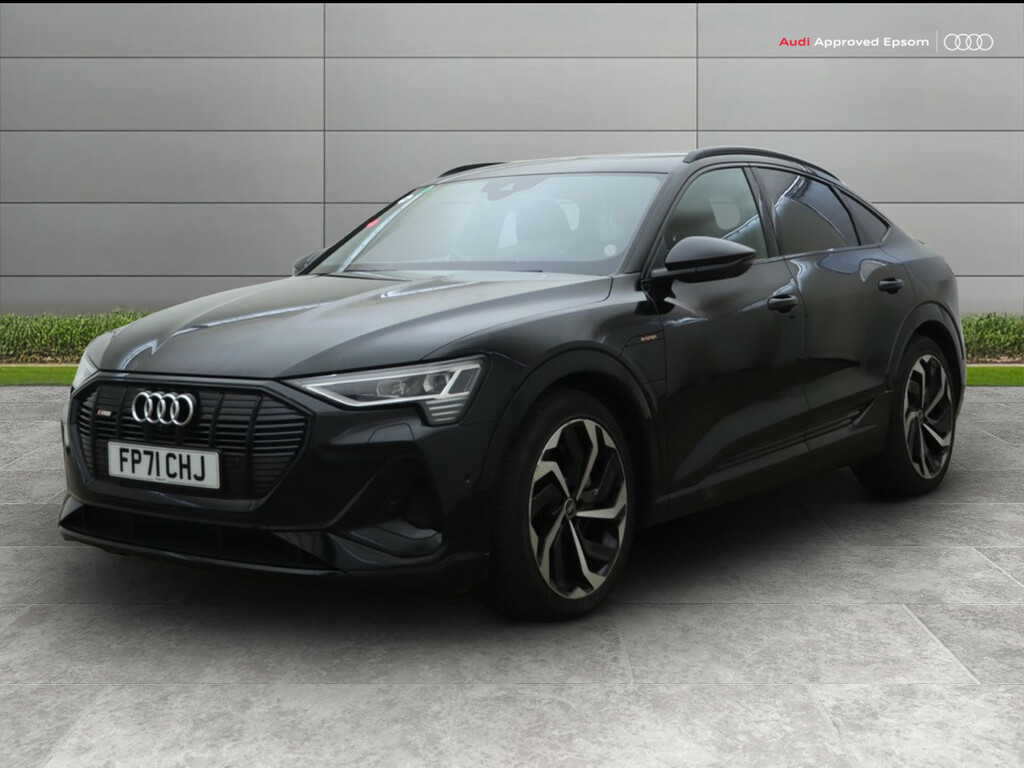 Audi E-tron 300Kw 55 Quattro 95Kwh Black Edition FP71CHJ Black #2