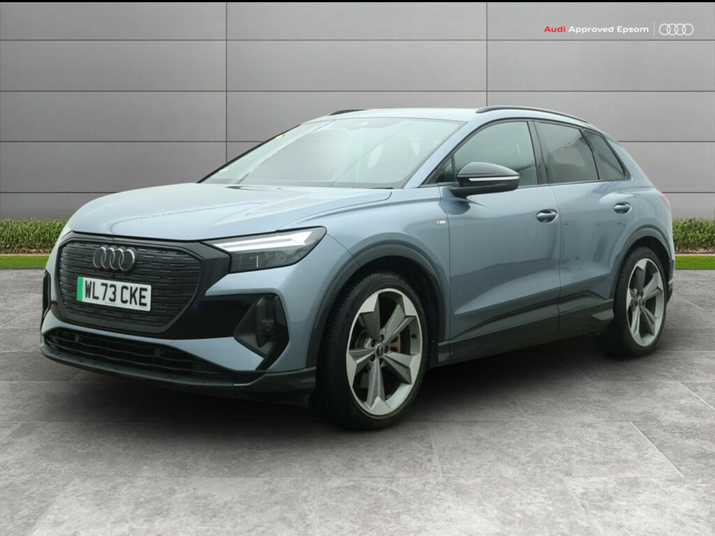 Audi Q4 E Tron 150Kw 40 82Kwh Black Edition WL73CKE Blue #2