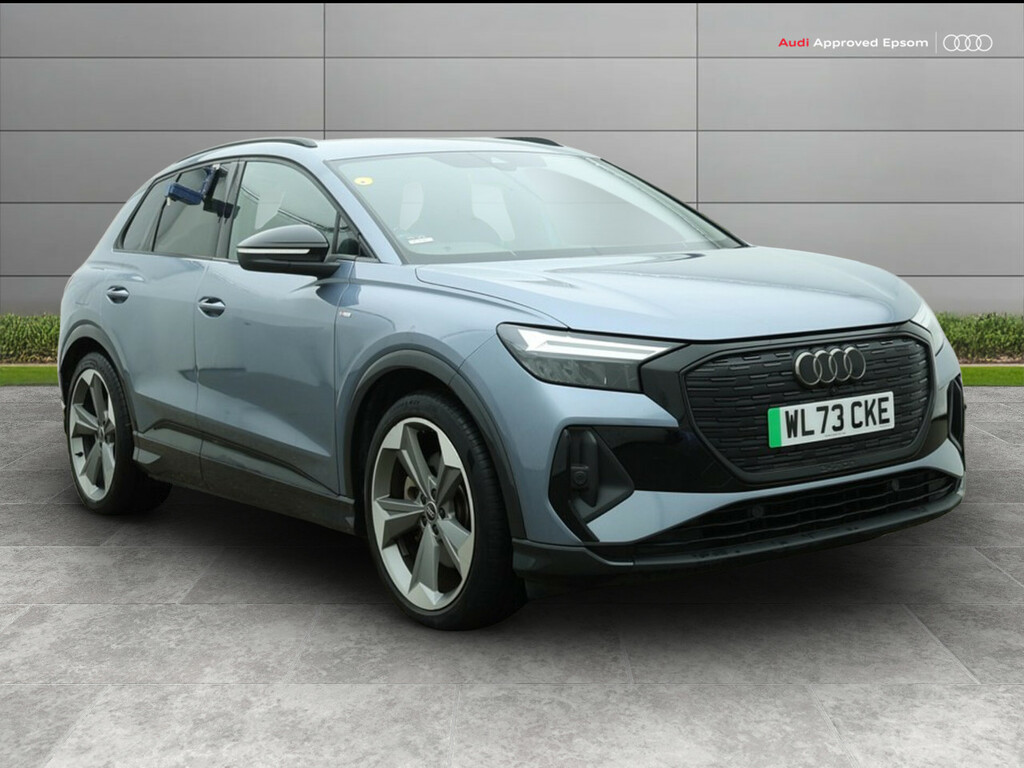 Audi Q4 E Tron 150Kw 40 82Kwh Black Edition Blue