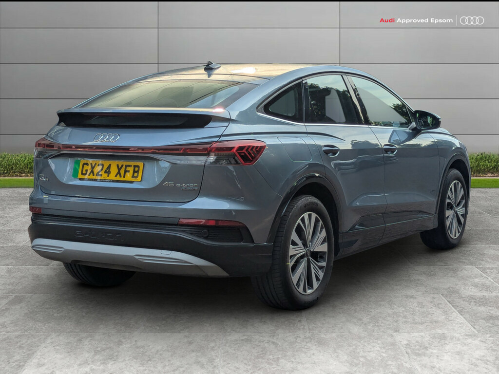 Audi Q4 E Tron 210Kw 45 Quattro 82Kwh Sport Leather GX24XFB Blue #5