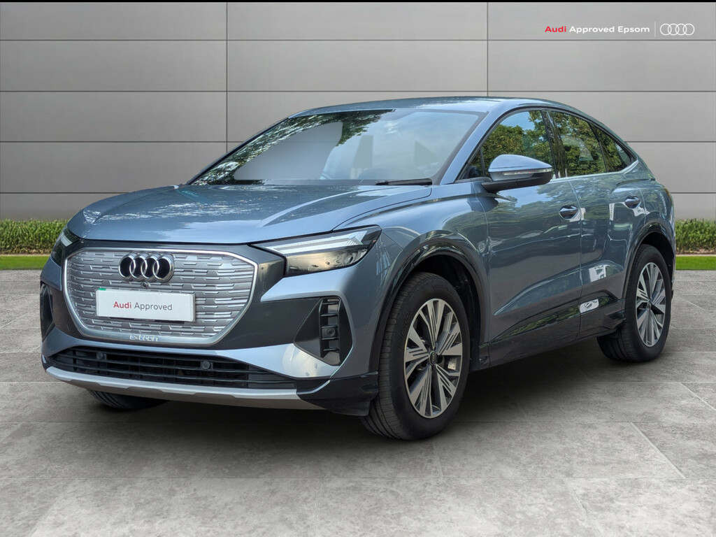 Audi Q4 E Tron 210Kw 45 Quattro 82Kwh Sport Leather GX24XFB Blue #4